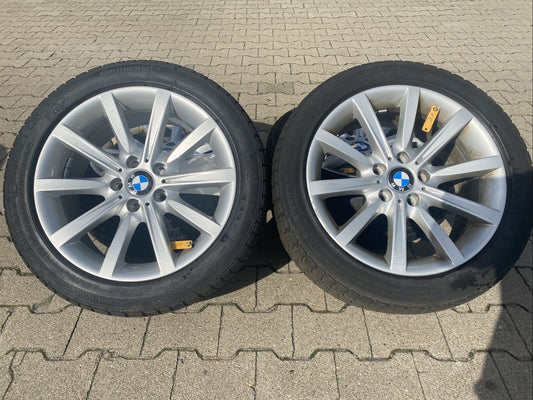 BMW F10 F11 F12 F06 Styling 365 Alufelgen 245 45 R18 100V Winterreifen 6794688