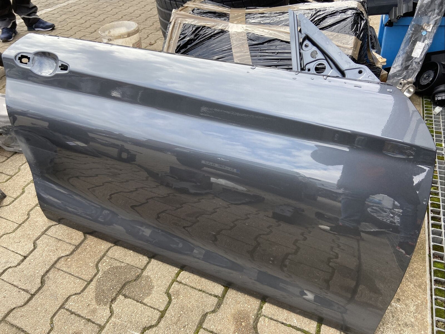 ORIGINAL BMW F22 F23 Tür rechts Mineralgrau