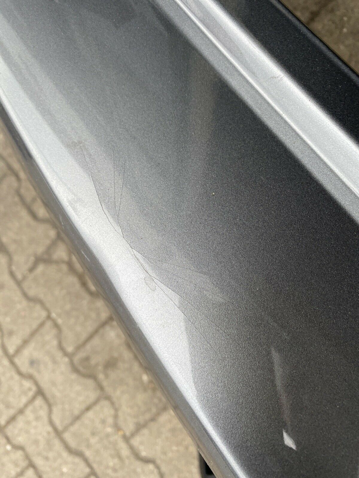 ORIGINAL BMW X3 F25 LCI FACELIFT Stoßstange mit PDC Loch Diffusor