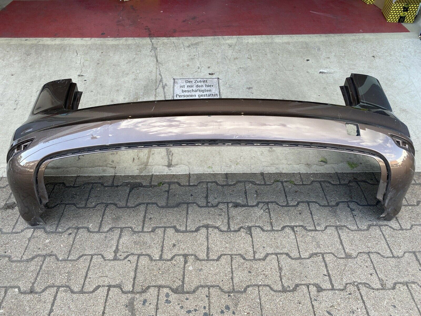 VW SHARAN SEAT ALHAMBRA Stoßstange Hinten 7N0807421 B