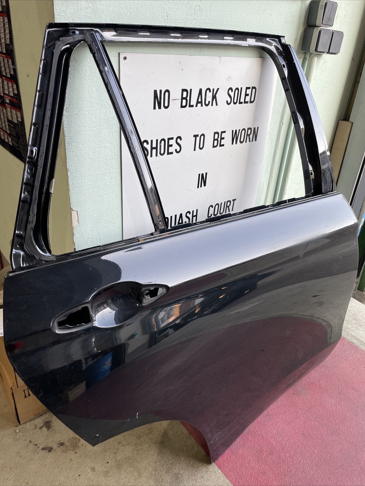ORIGINAL BMW X5 F15 Tür HI RECHTS M PAKET LEISTE Kotflügel Stoßstange 7386740