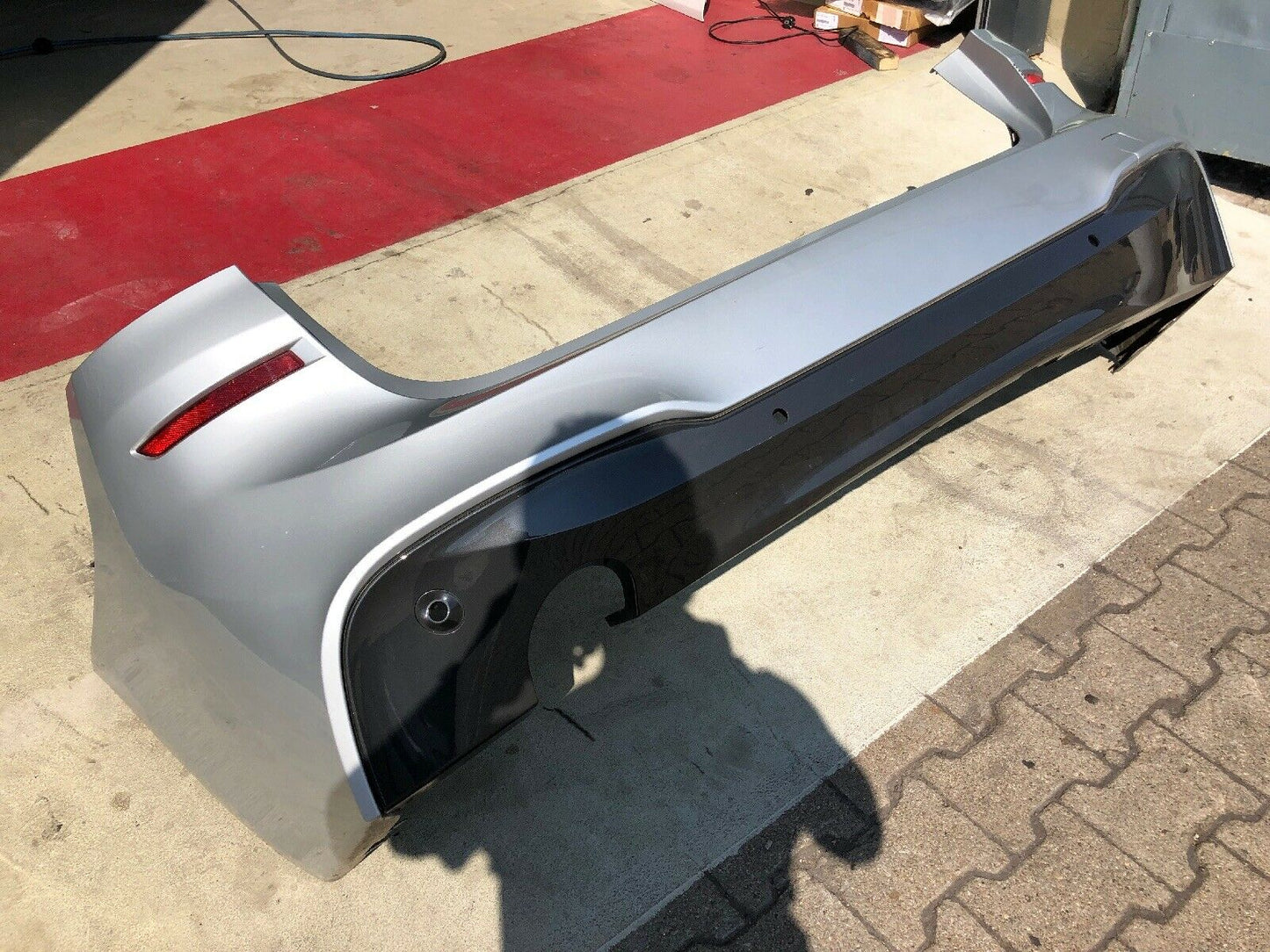 ORIGINAL BMW F46 Gran Tourer M PAKET Stoßstange mit PDC & DIFFUSOR HINTEN