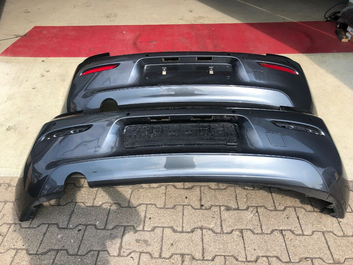 1x Original BMW F20 F21 LCI Stoßstange Facelift m PDC MINERALGRAU Basis