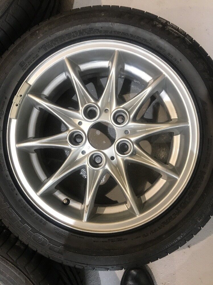 ORIG BMW Z4 E85 E86 Styling 104 ALUFELGEN 6758189 SOMMERREIFEN RSC 225 50 R16