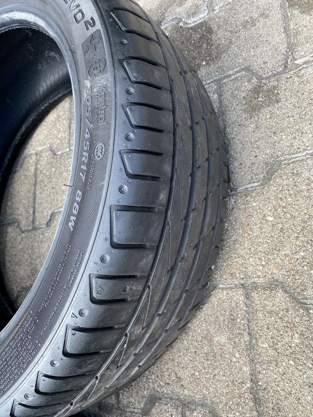 4x MINI COOPER F56 R56 R50 Hankook Sommerreifen 205 45 R17 88W RSC DOT3516