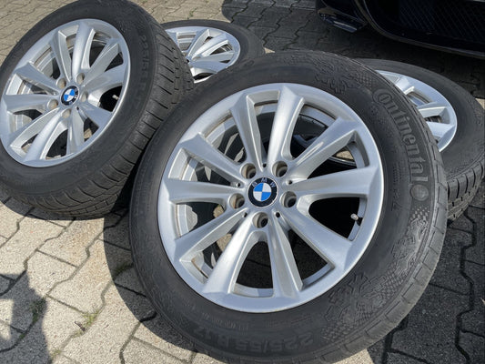 BMW F10 F11 F12 V Speiche 236 Alufelgen Winterreifen 225 55 R17 97H 6780720