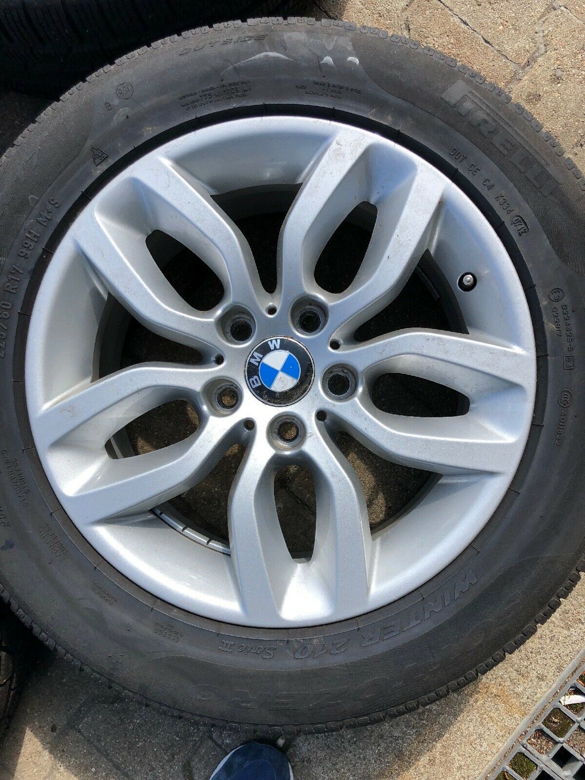 BMW X3 F25 X4 F26 ALUFELGEN WINTERREIFEN 305 STYLING 225 60 R17 99H 6787576 RSC