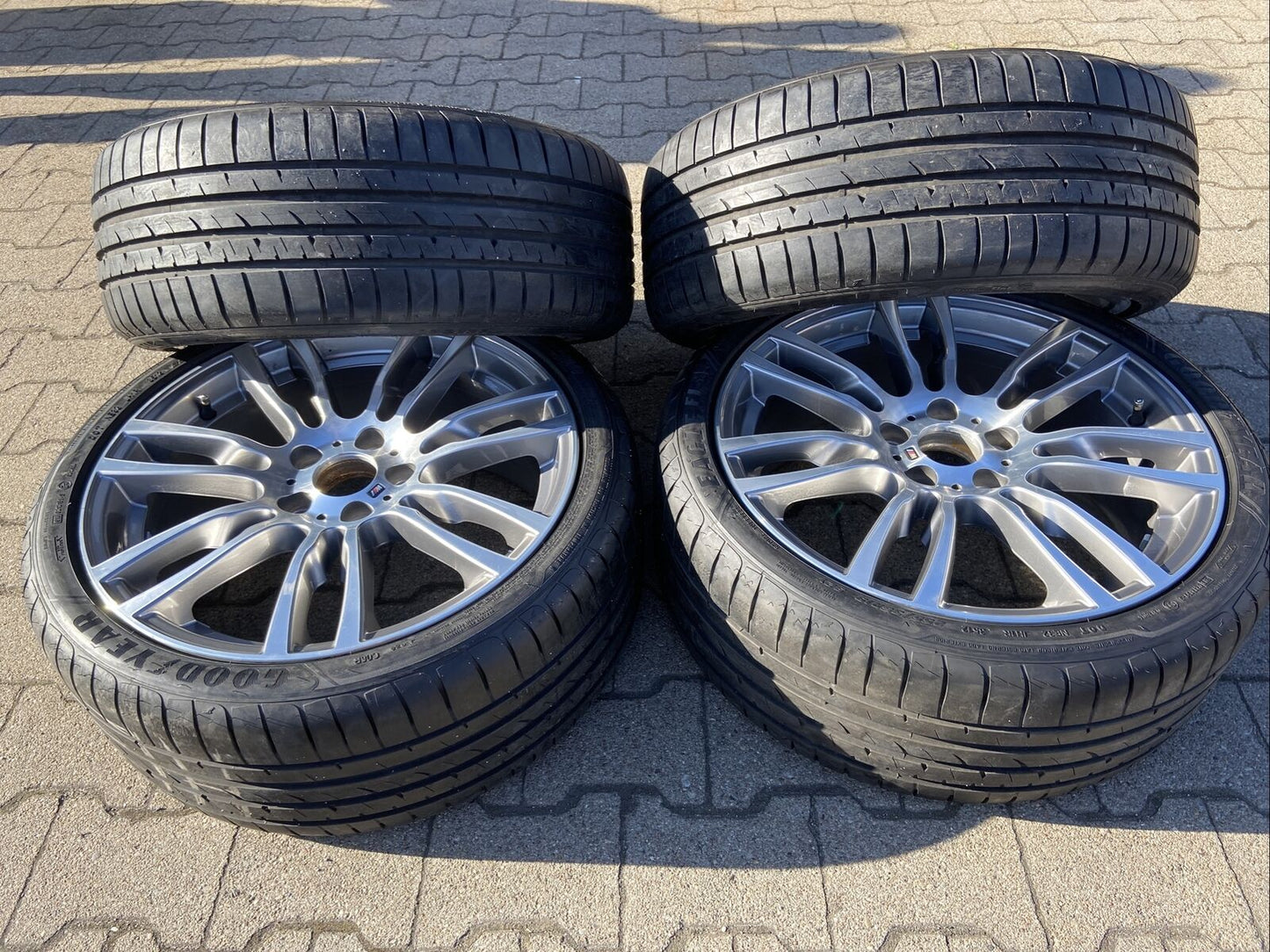 BMW F30 F31 F32 M403 ALUFELGEN 7845882 & 7845883 SOMMERREIFEN 19“ GOODYEAR RSC