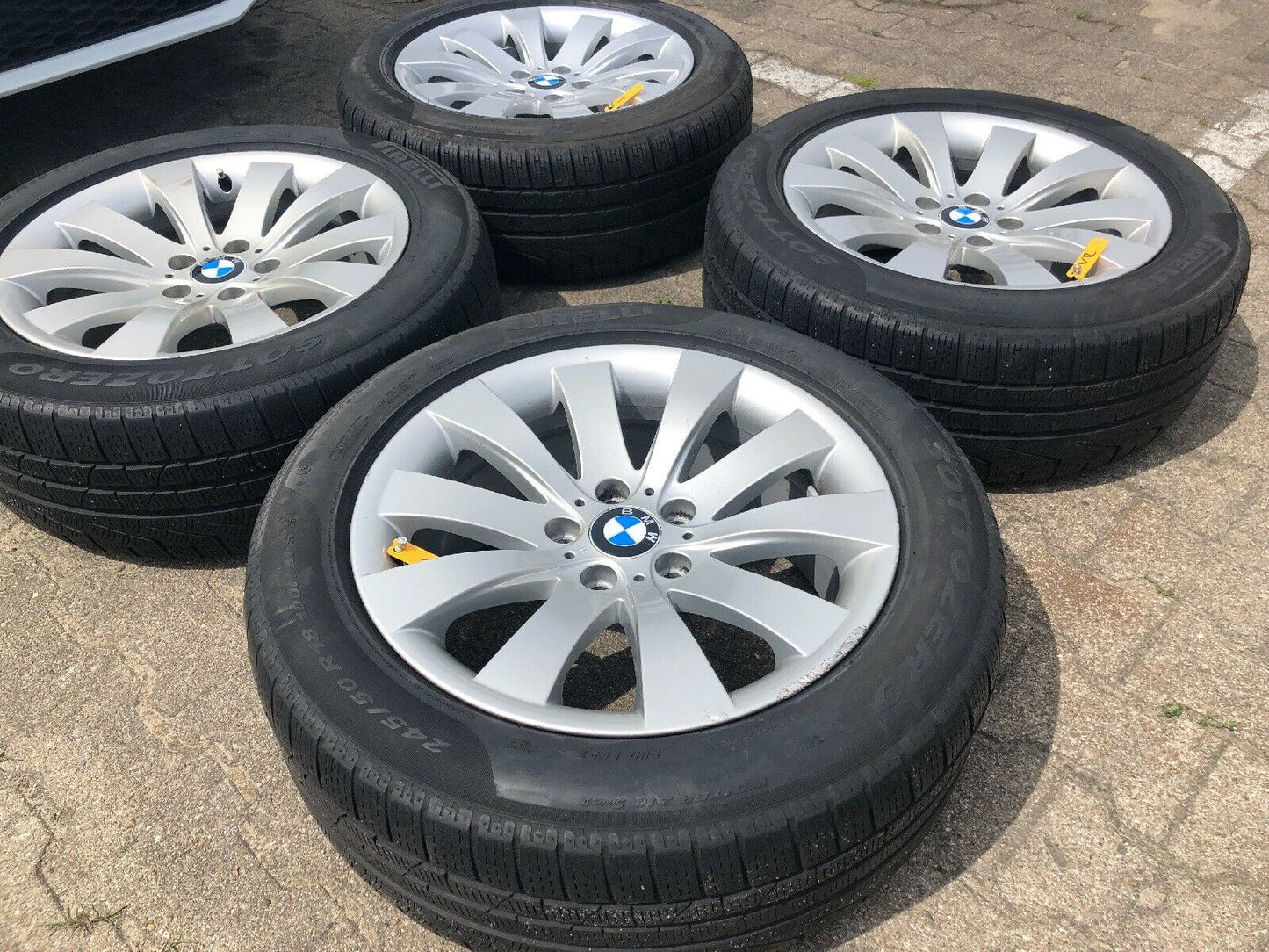 BMW F07 GT F01 F02 Alufelgen Sternspeiche 250 Winterreifen PIRELLI RSC 6777777