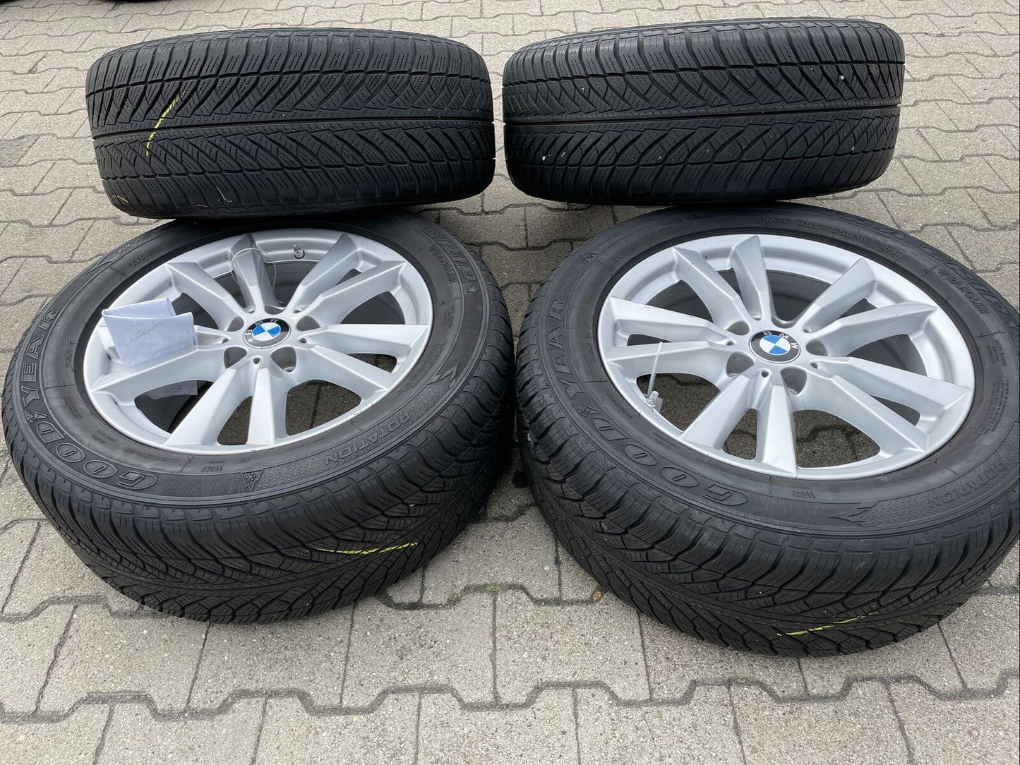 BMW X5 F15 ALUFELGEN STYLE 446 WINTERREIFEN 255 55 R18 109H RDCI 6853952