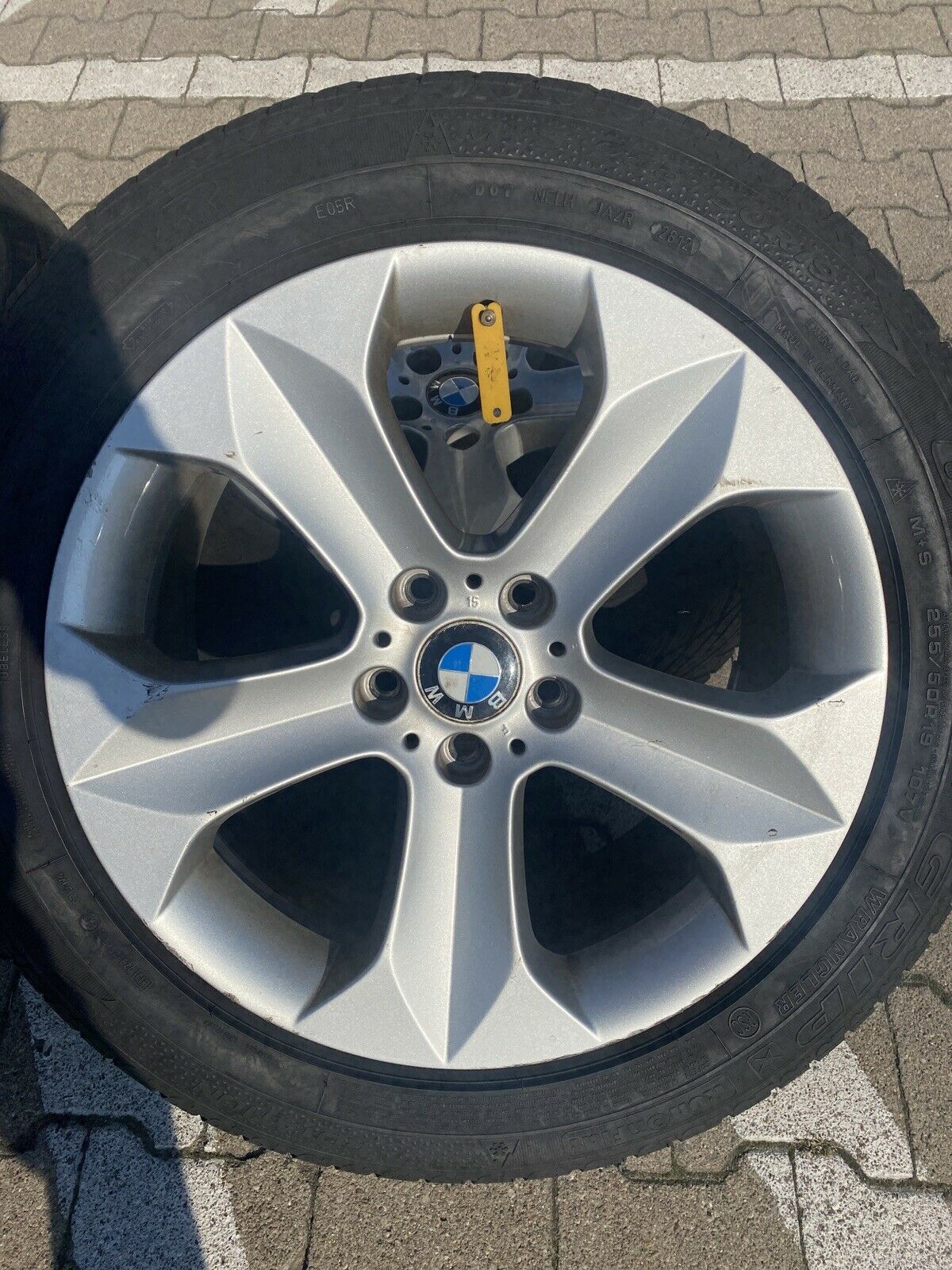 BMW X6 E71 ALUFELGEN STYLING 232 GOODYEAR 255 50 R19 107V RSC WINTERREIFEN 7mm