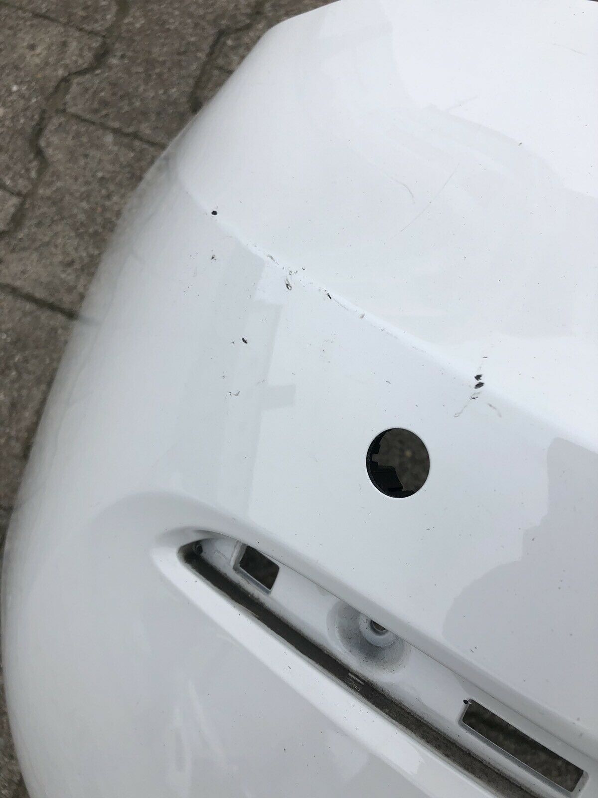 Original BMW F20 F21 LCI Stoßstange Facelift mit PDC Alpinweiss Sport Lines