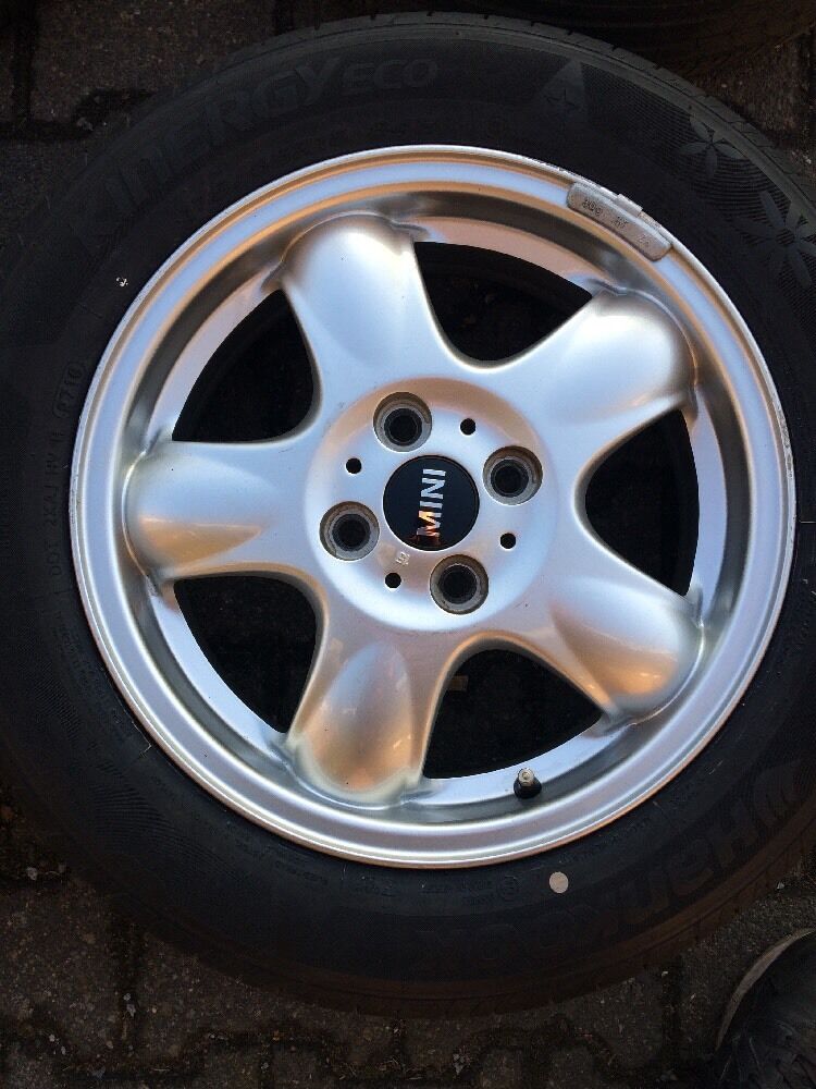 MINI COOPER R56 R50 Alufelgen 5 Star NEUE SOMMERREIFEN 175 65 R15 84H TN 6768498