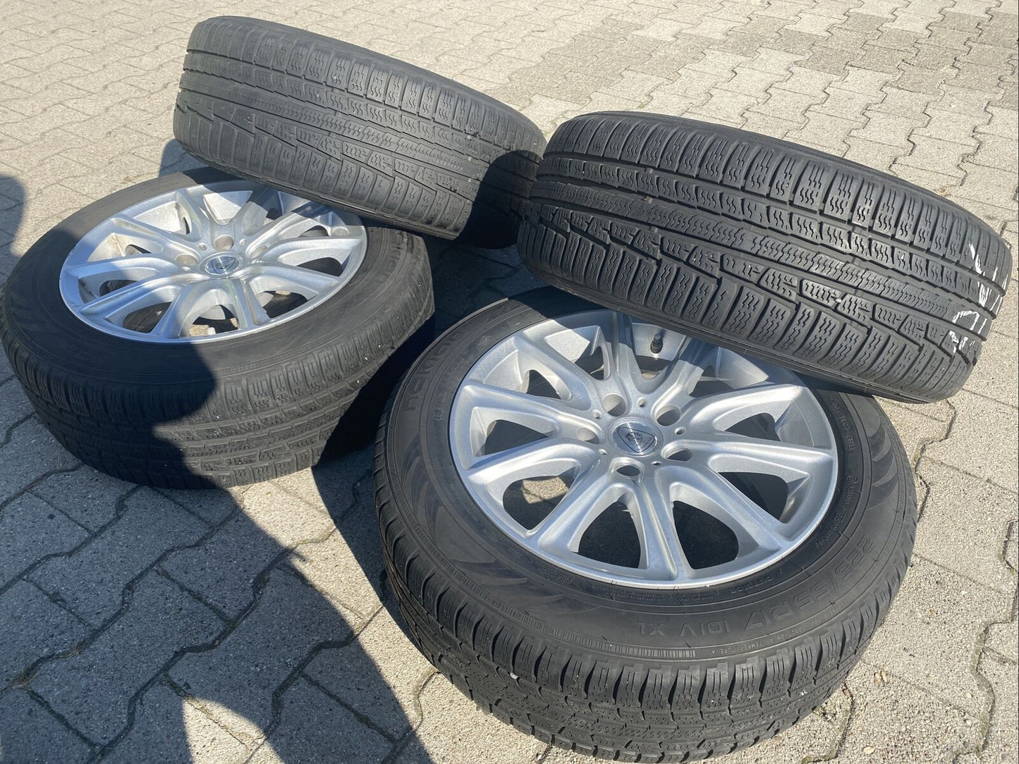 BMW F10 F11 F12 ALUFELGEN Winterreifen 225 55 R17 101V XL KBA 48663 ALUETT RDCI