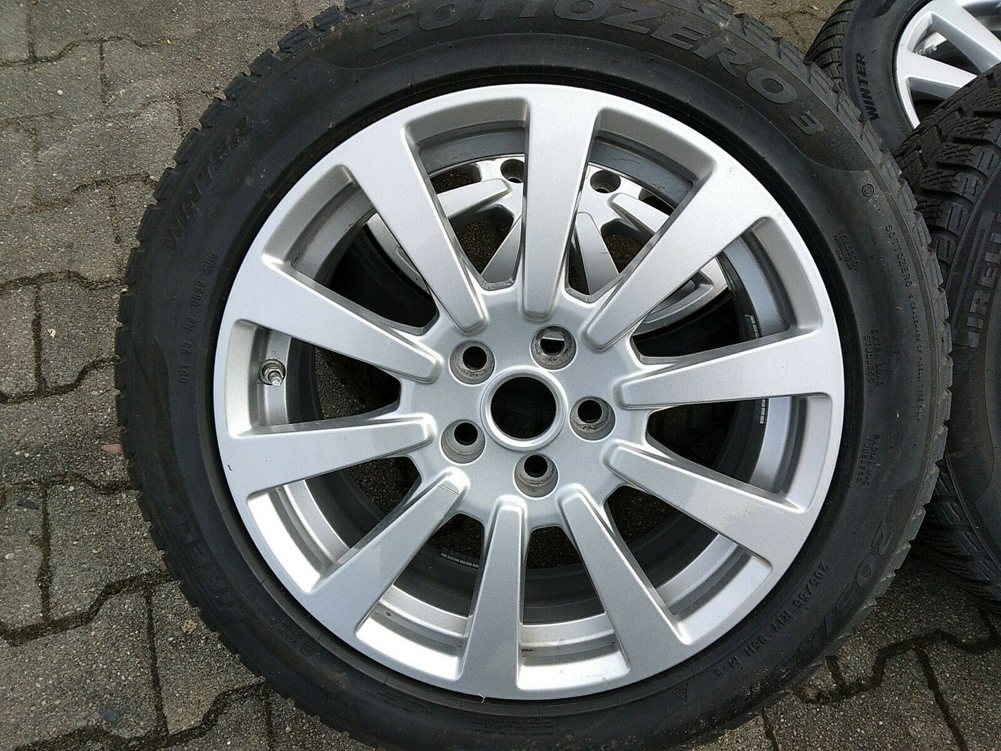 JAGUAR XE ALUFELGEN 7x17 ET48.5 VOLVO FORD Winterreifen 205 55 r17 95H GX73-1007