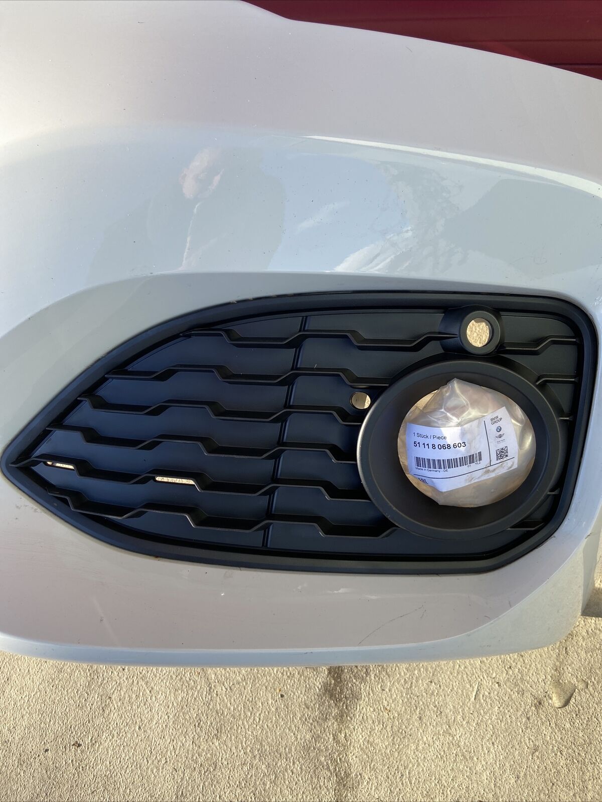 BMW F20 F21 LCI FACELIFT M SPORT PAKET Stoßstange PDC 8068603 GITTER PERFORMANCE