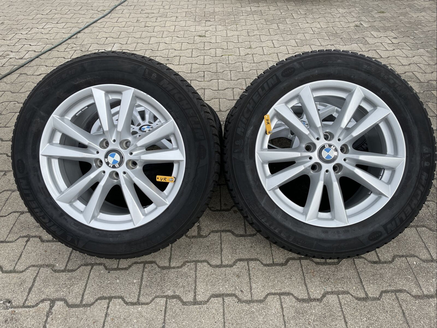 BMW X5 F15 ALUFELGEN STYLE 446 MICHELIN WINTERREIFEN 255 55 R18 109H RDC 6853952