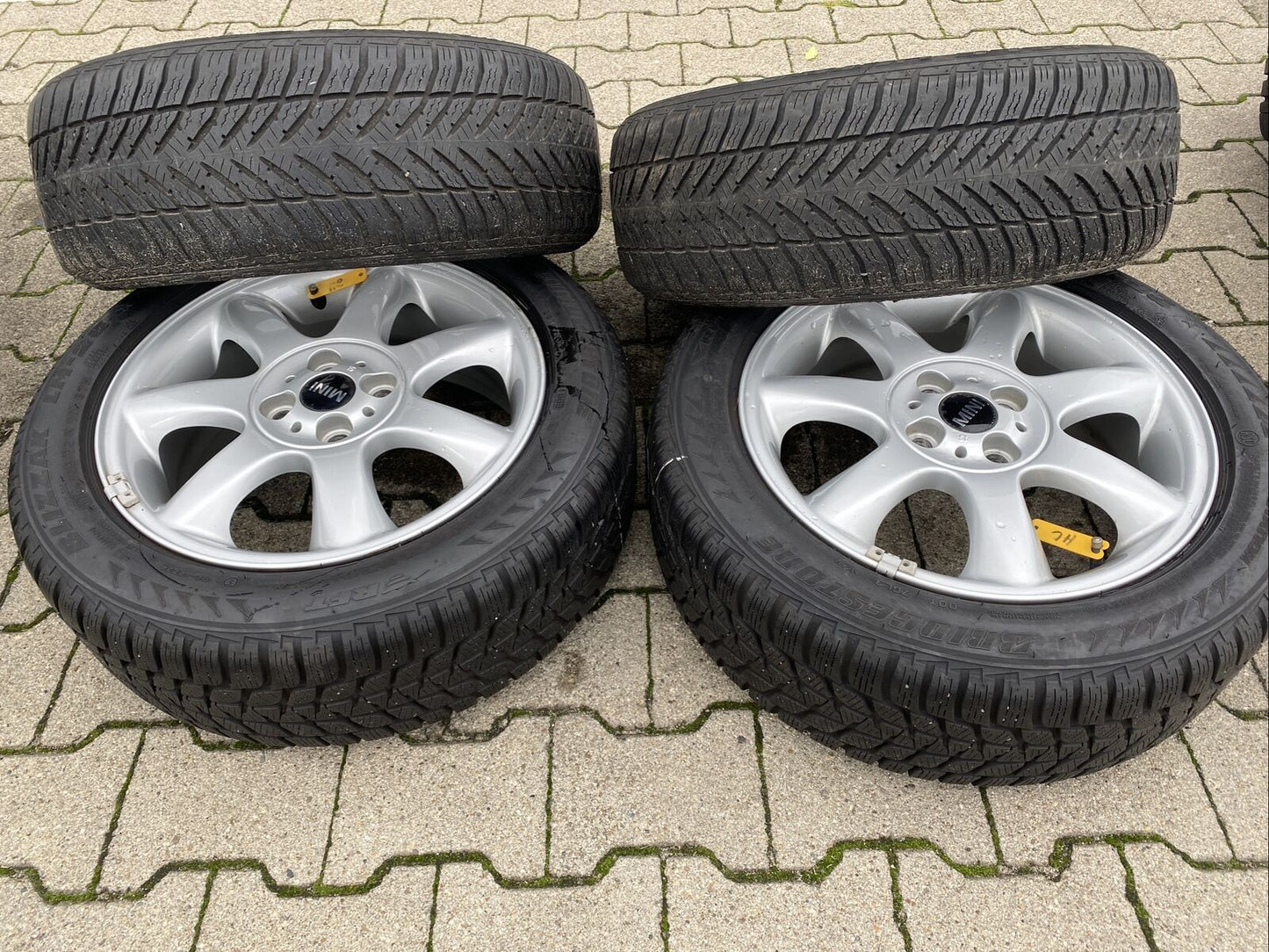 MINI COOPER R56 R50 ALUFELGEN Spoke 94 WINTERREIFEN RSC 195 55 R16 87H 6775684