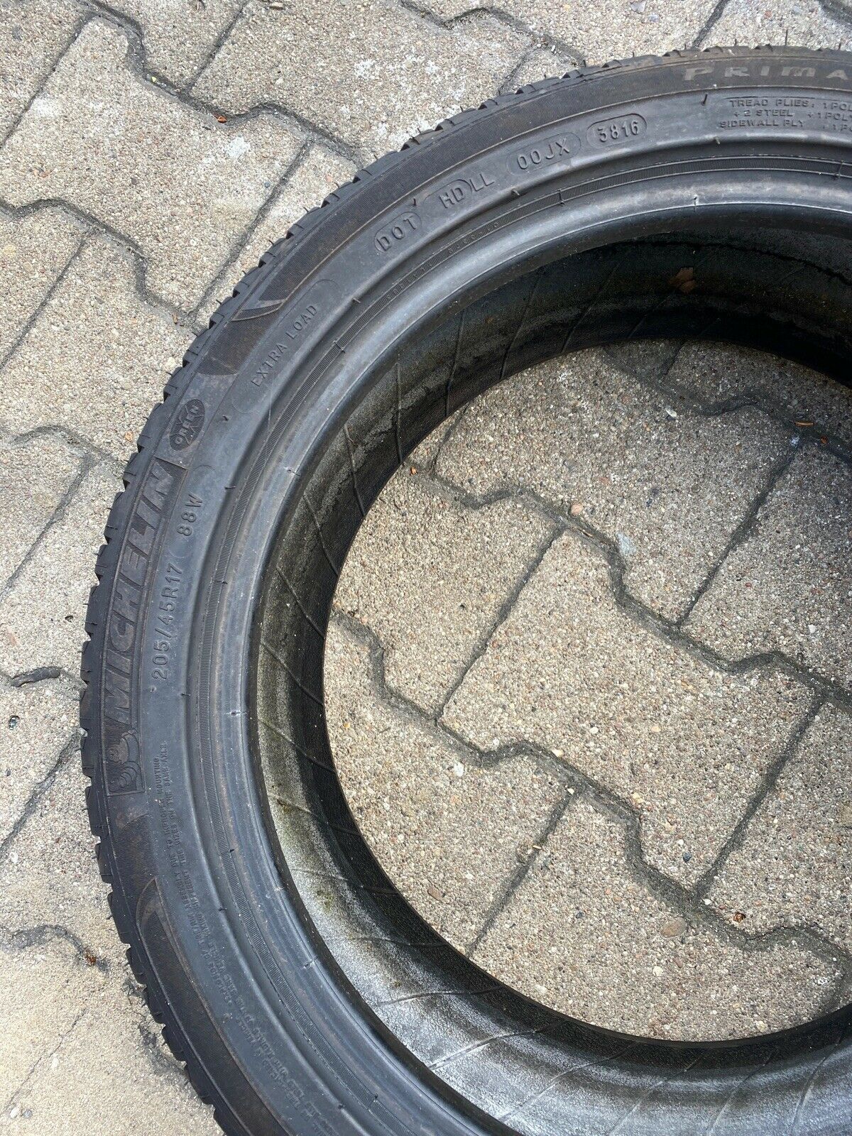 4x MINI Cooper F56 Sommerreifen 205 45 R17 88W MICHELIN PRIMACY 3 DOT0115- 3816