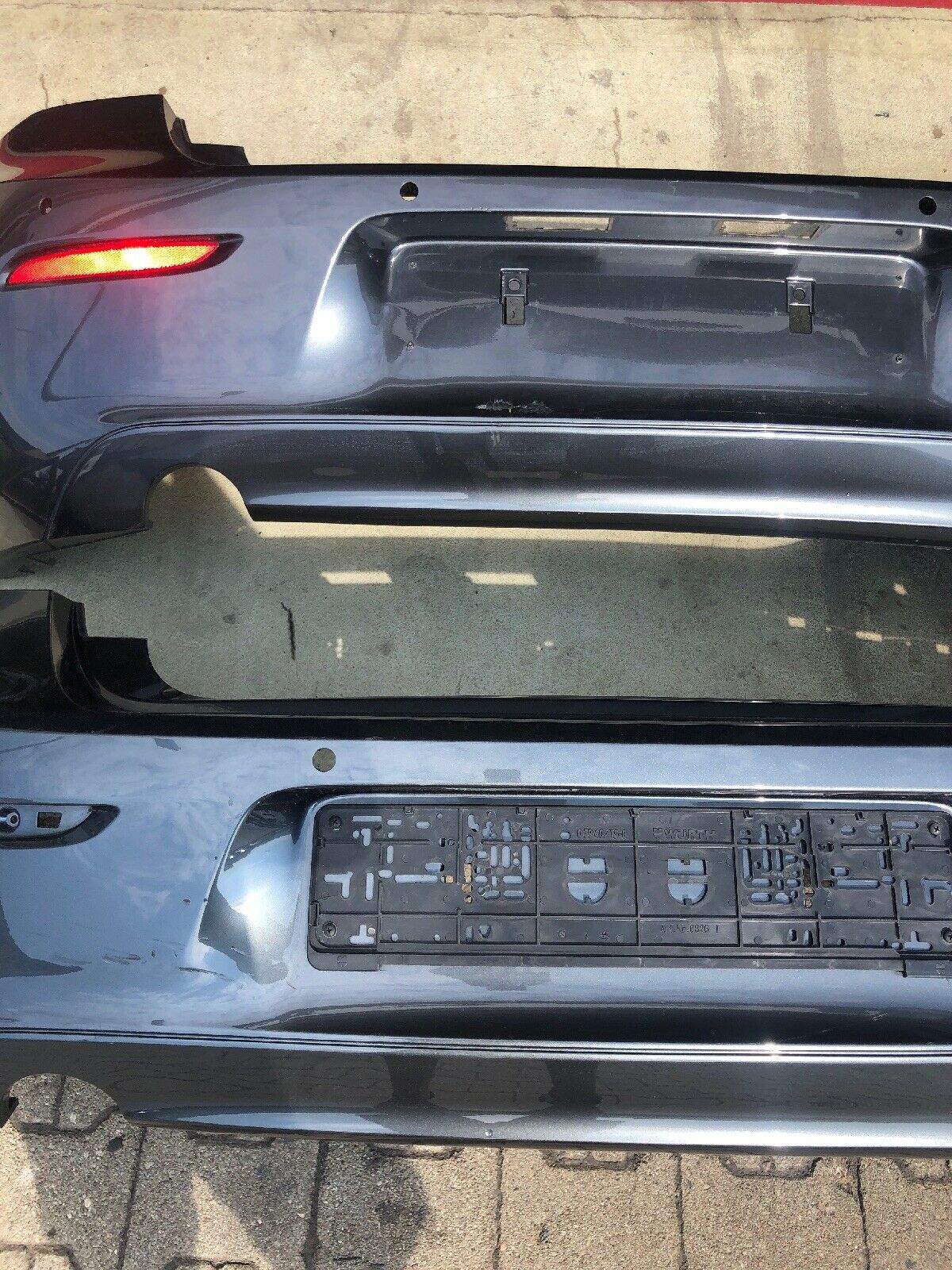 1x Original BMW F20 F21 LCI Stoßstange Facelift m PDC MINERALGRAU Basis