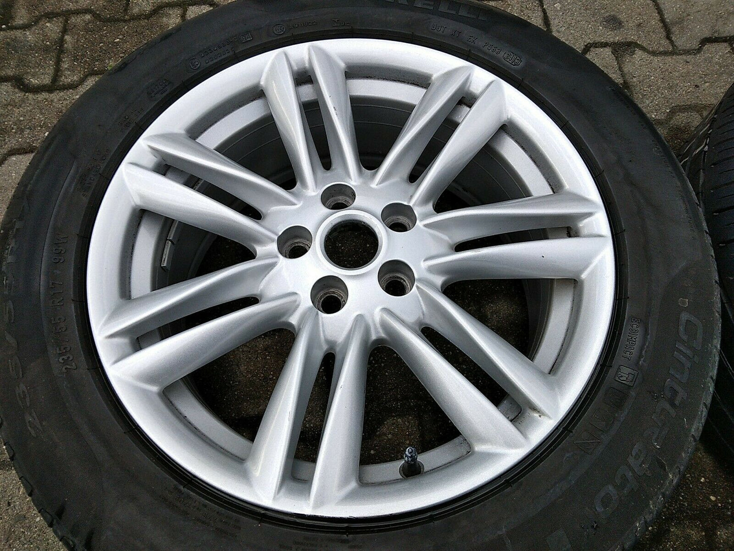 Original Jaguar XF Alufelge 7.5J 17Zoll ET49 CX23DB Sommerreifen 235 55 r17 99W