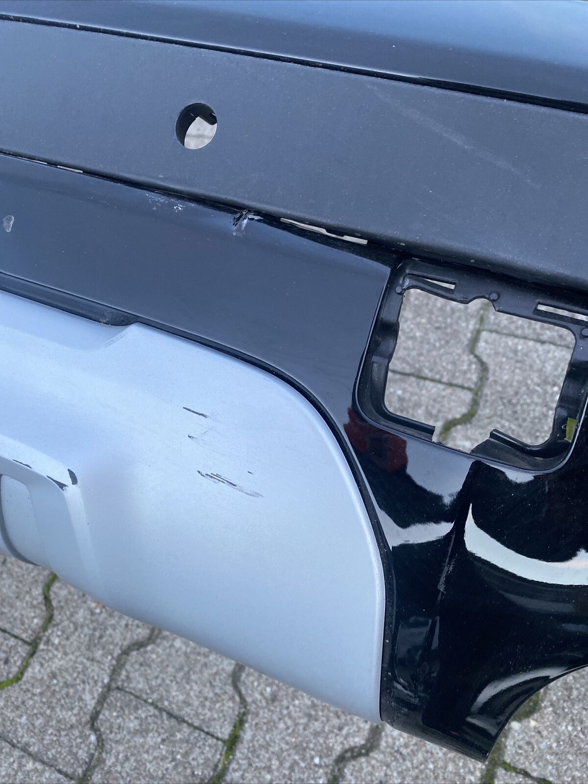 ORIG. BMW X3 G01 Stoßstange KOMPLETT HINTEN aktuelles Modell Aufnahme L R MITTE