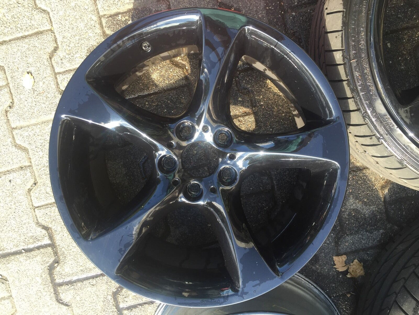 4x BMW E90 E91 E92 E93 Sternspeiche 230 ALUFELGEN 8Jx 19 & 9Jx 19 Glanzschwarz