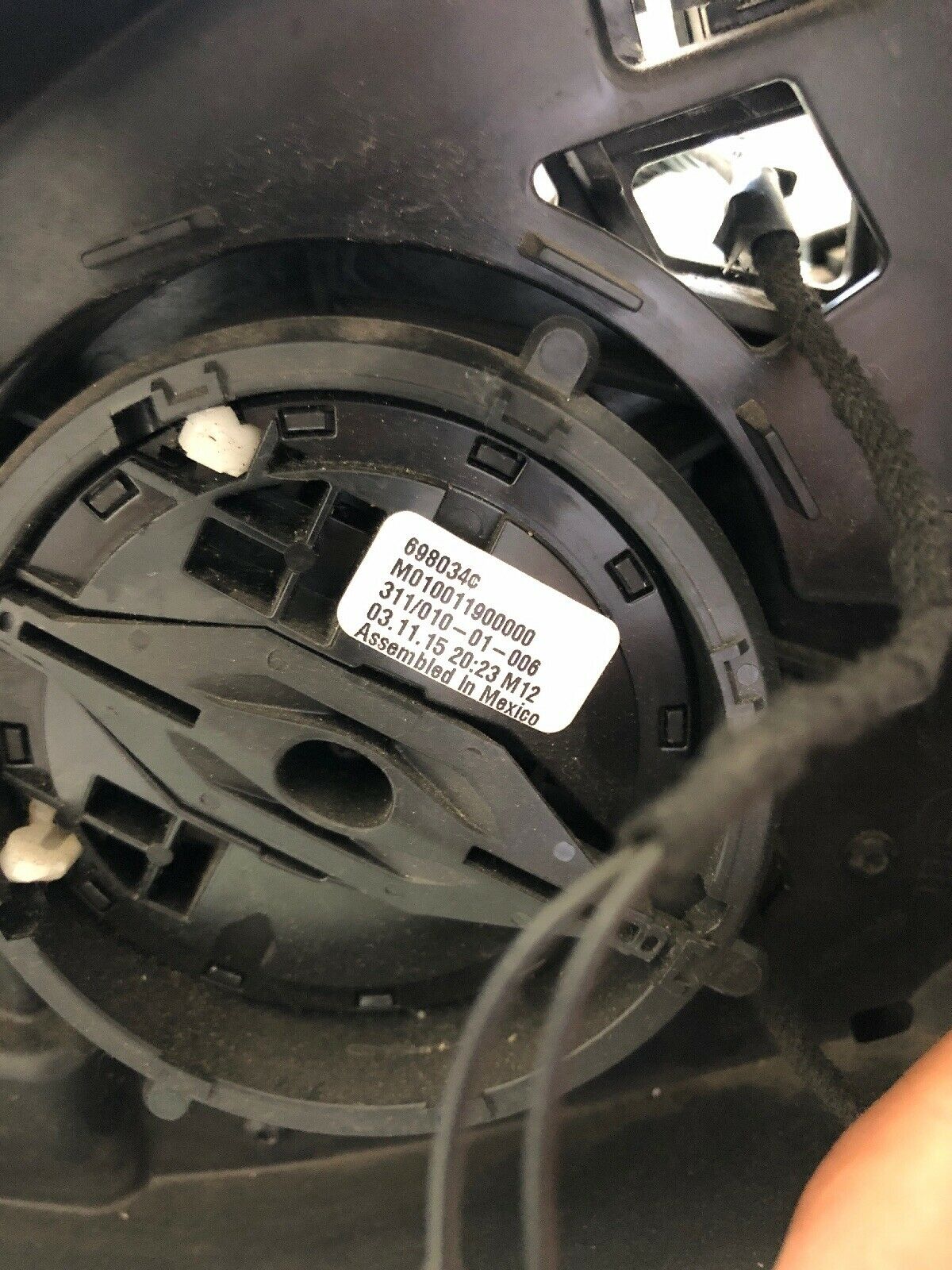 Original BMW X6 F16 Aussenspiegel beheizt links 7291727 SPIEGEL