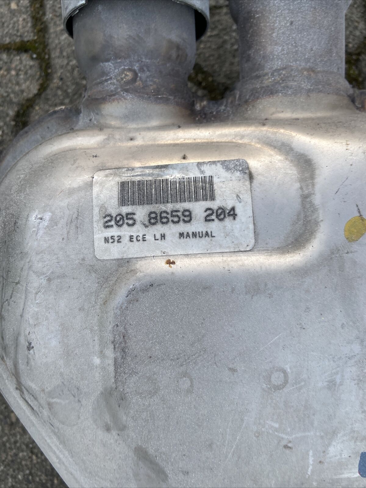 BMW Z4 E85 Auspuff 7547107 N52 Endschalldämpfer Auspuffanlage 7514157