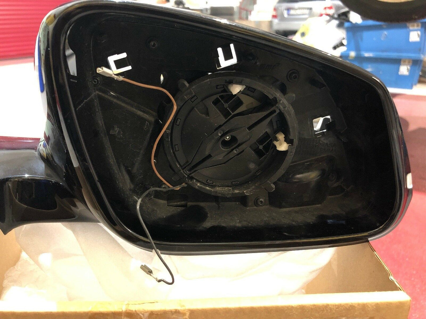 ORIGINAL BMW F30 F31 Aussenspiegel 7345658 Glanz Schwarz M PAKET R.
