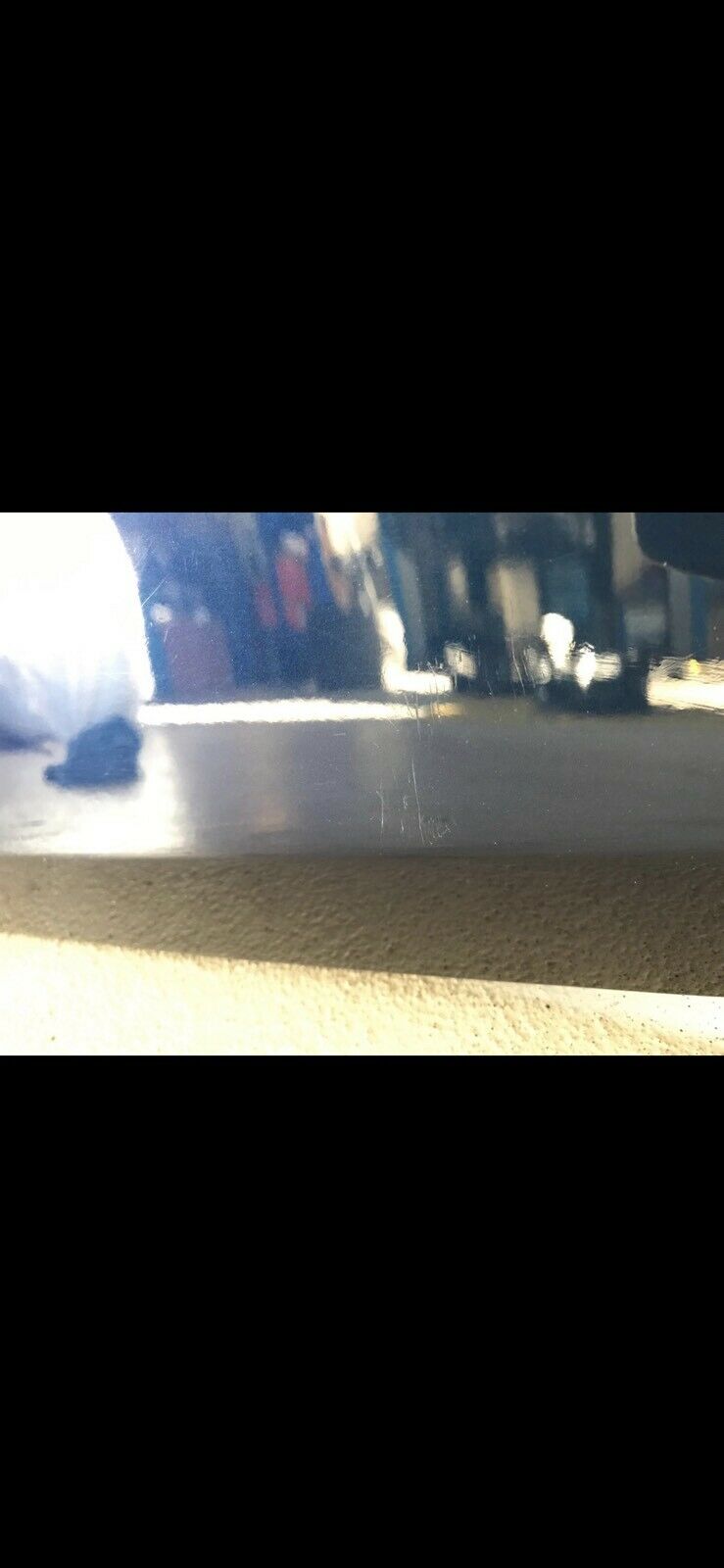 ORIGINAL BMW E81 E82 E88 TÜR Links Beifahrertür Stoßstange Tiefseeblau Metallic