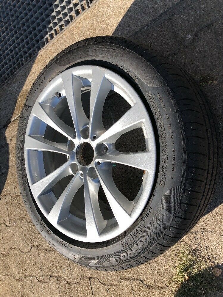 1x ORIGINAL BMW F30 F31 F32 F33 Alufelge V Speiche 395 HINTERACHSE TN. 6796245