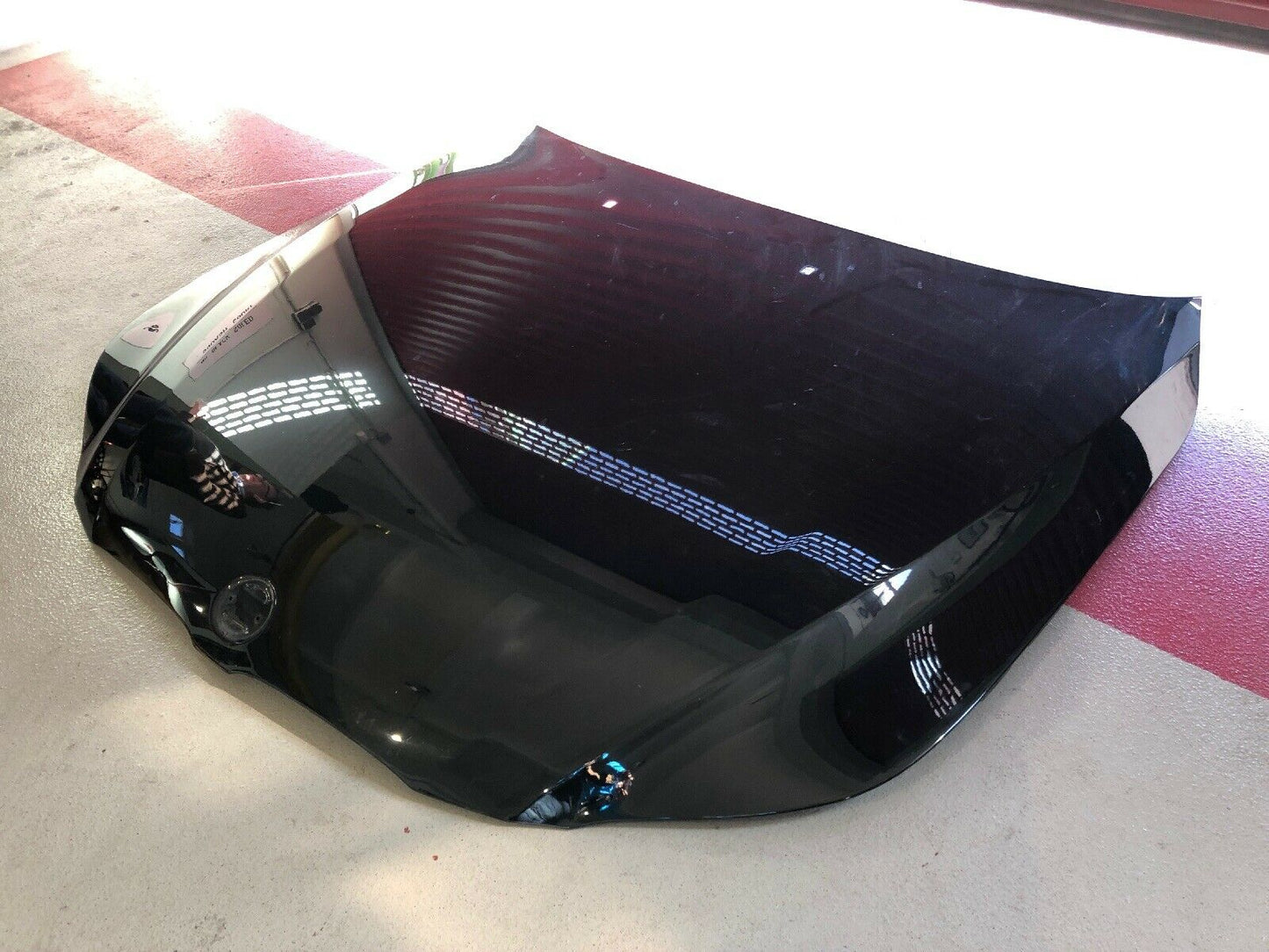 ORIGINAL BMW E60 E61 ALU Motorhaube Tür Kotflügel Stoßstange 7111385 Black Sapph