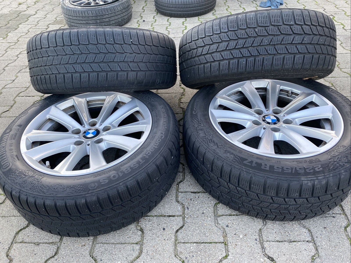 BMW F10 F11 F12 V Speiche 236 Alufelgen RDCI Winterreifen 225 55 R17 97H 6780720