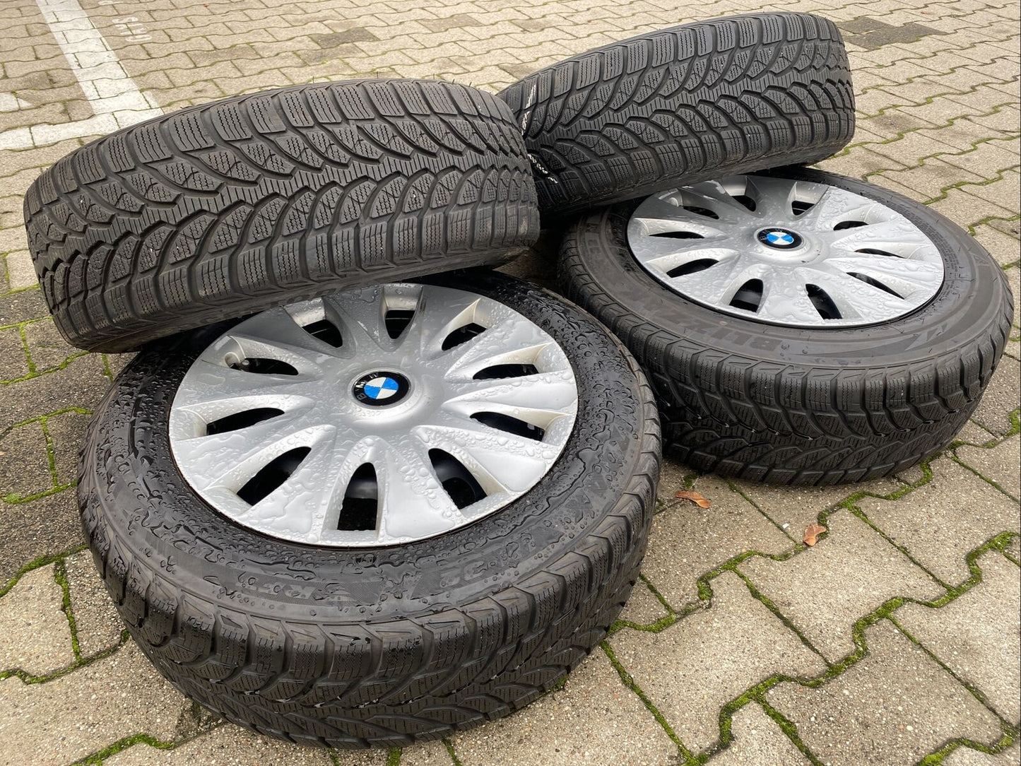 BMW F30 F31 BRIDGESTONE RSC Winterreifen 205 60 R16 92H m RDCI RADKAPPEN 6786353