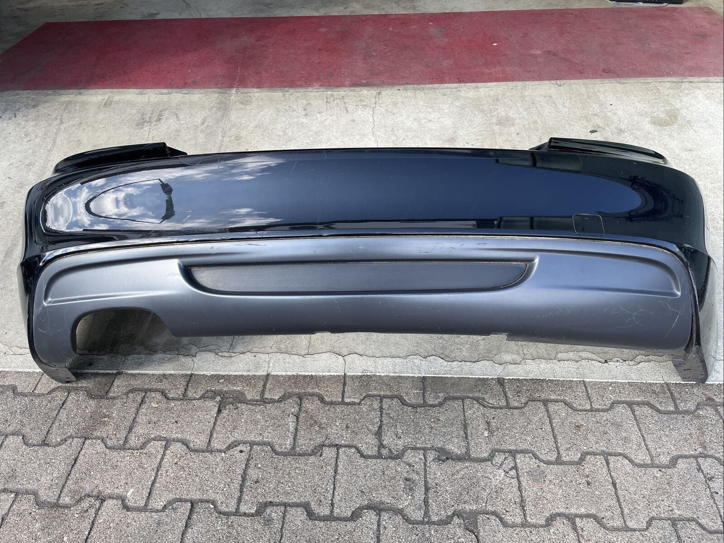ORIGINAL BMW E82 E88 M PAKET FACELIFT Stoßstange OHNE PDC