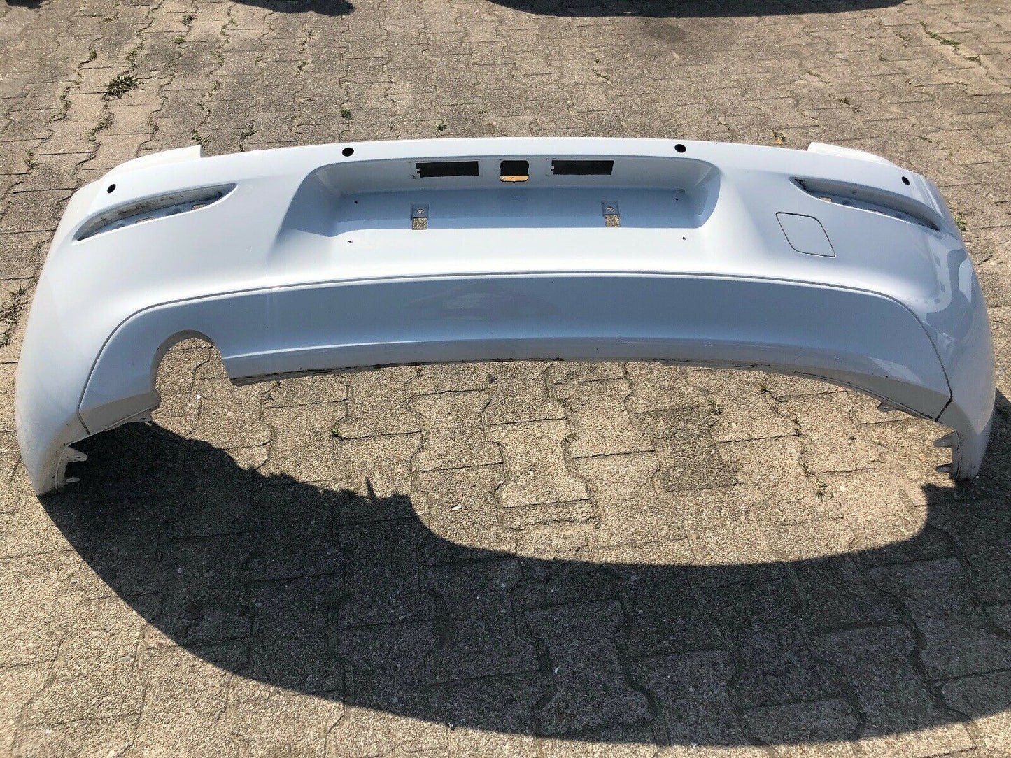 ORIGINAL BMW F20 F21 LCI FACELIFT Stoßstange Basis m PDC & KAMERA LOCH Alpinweiß