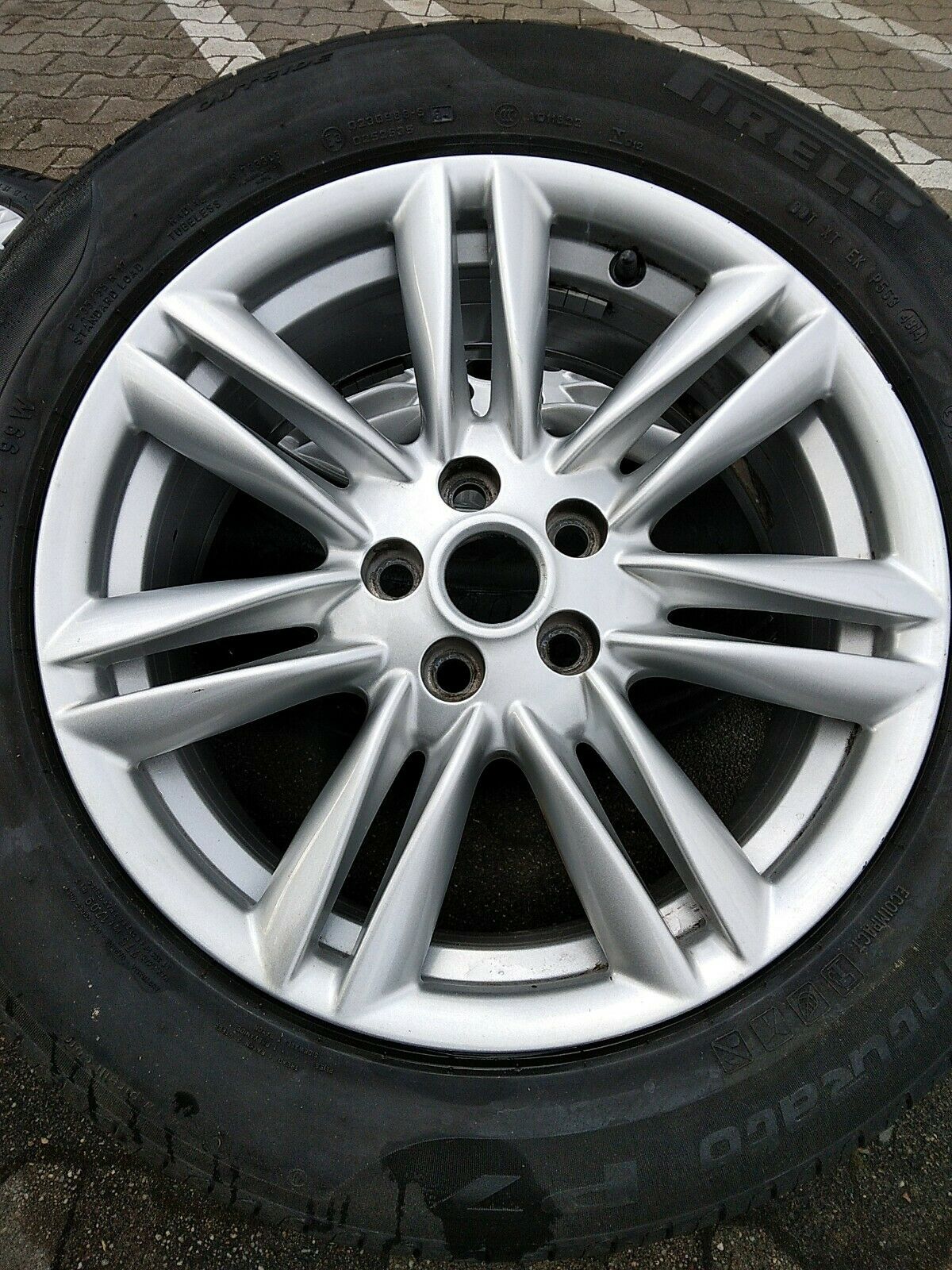 Original Jaguar XF Alufelge 7.5J 17Zoll ET49 CX23DB Sommerreifen 235 55 r17 99W