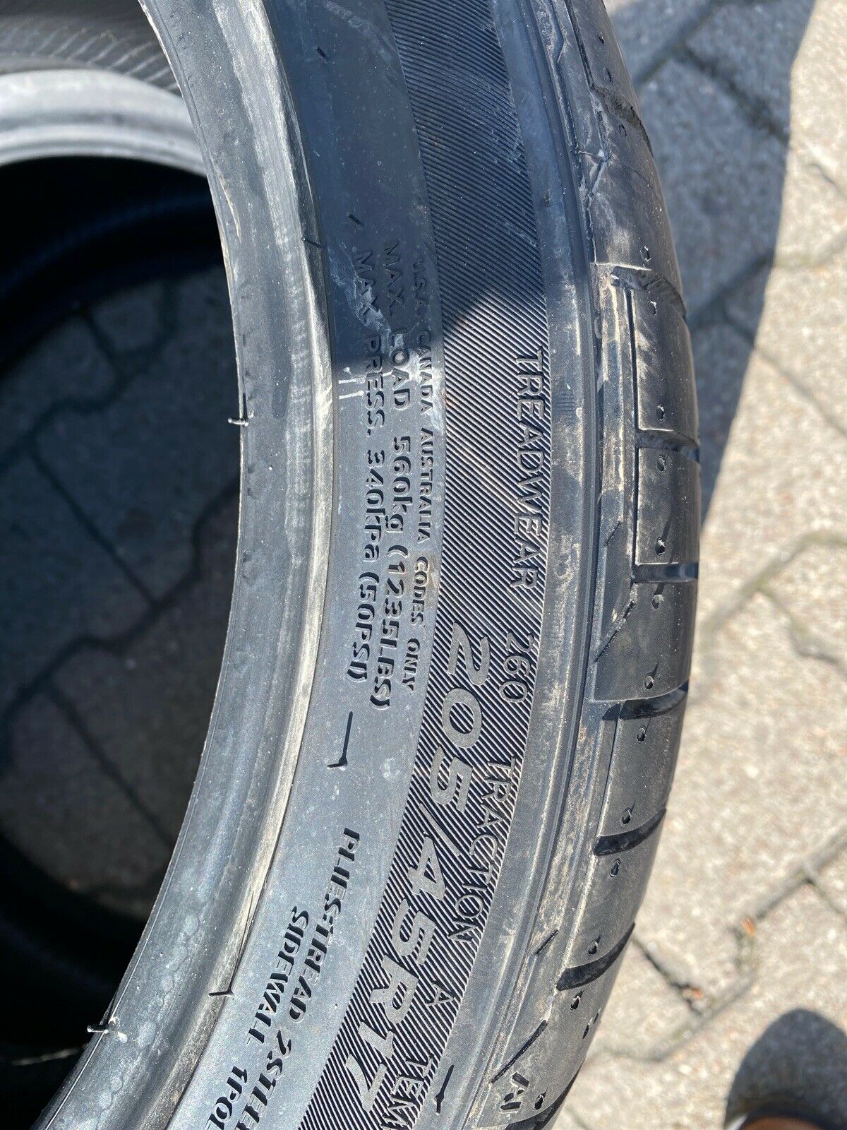 2x Neuwertige MINI HANKOOK VENTUS S1 EVO3 Sommerreifen 205 45 R17 88W DOT5019