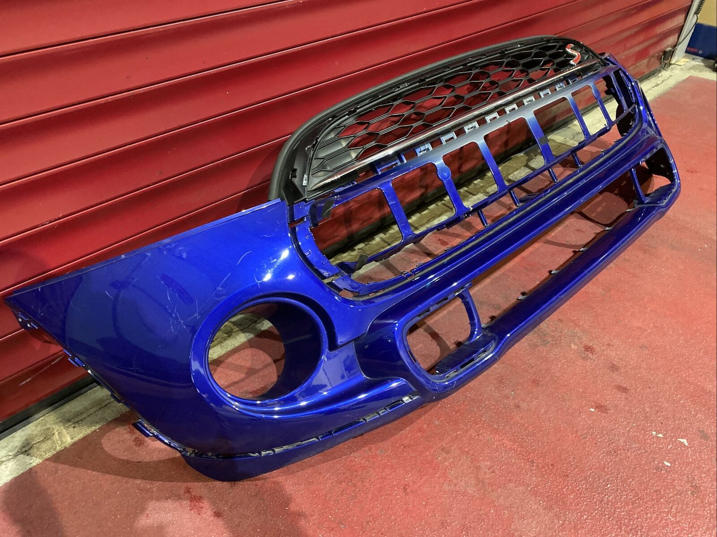 MINI COOPER SPORT S F56 F55 Stoßstange 7337789 Starlight Bl. Kühlergrill 7335528