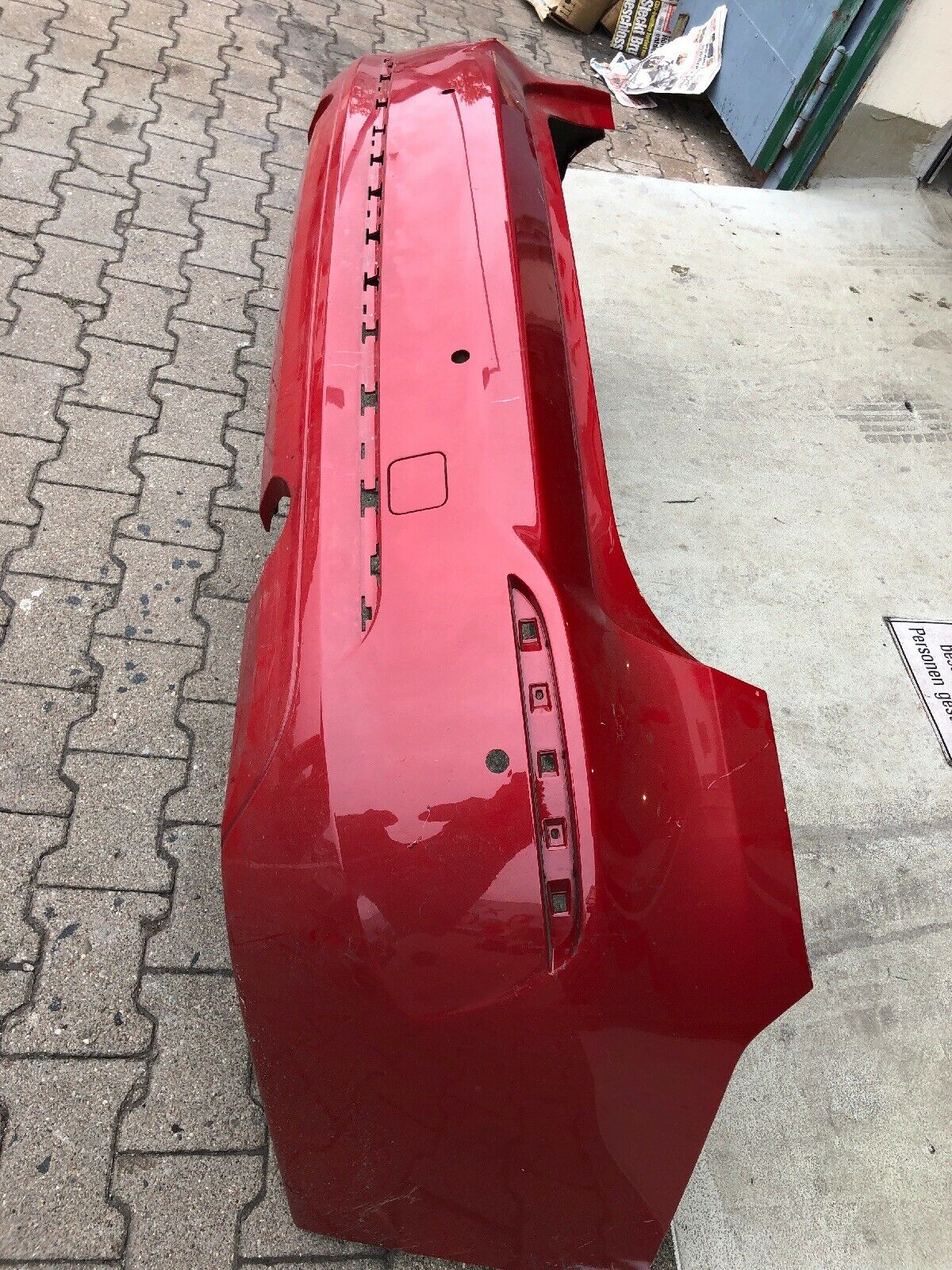 BMW F34 GT LCI Stoßstange 2 Boardig hinten m PDC 6 Zylinder 340 FACELIFT 7416076
