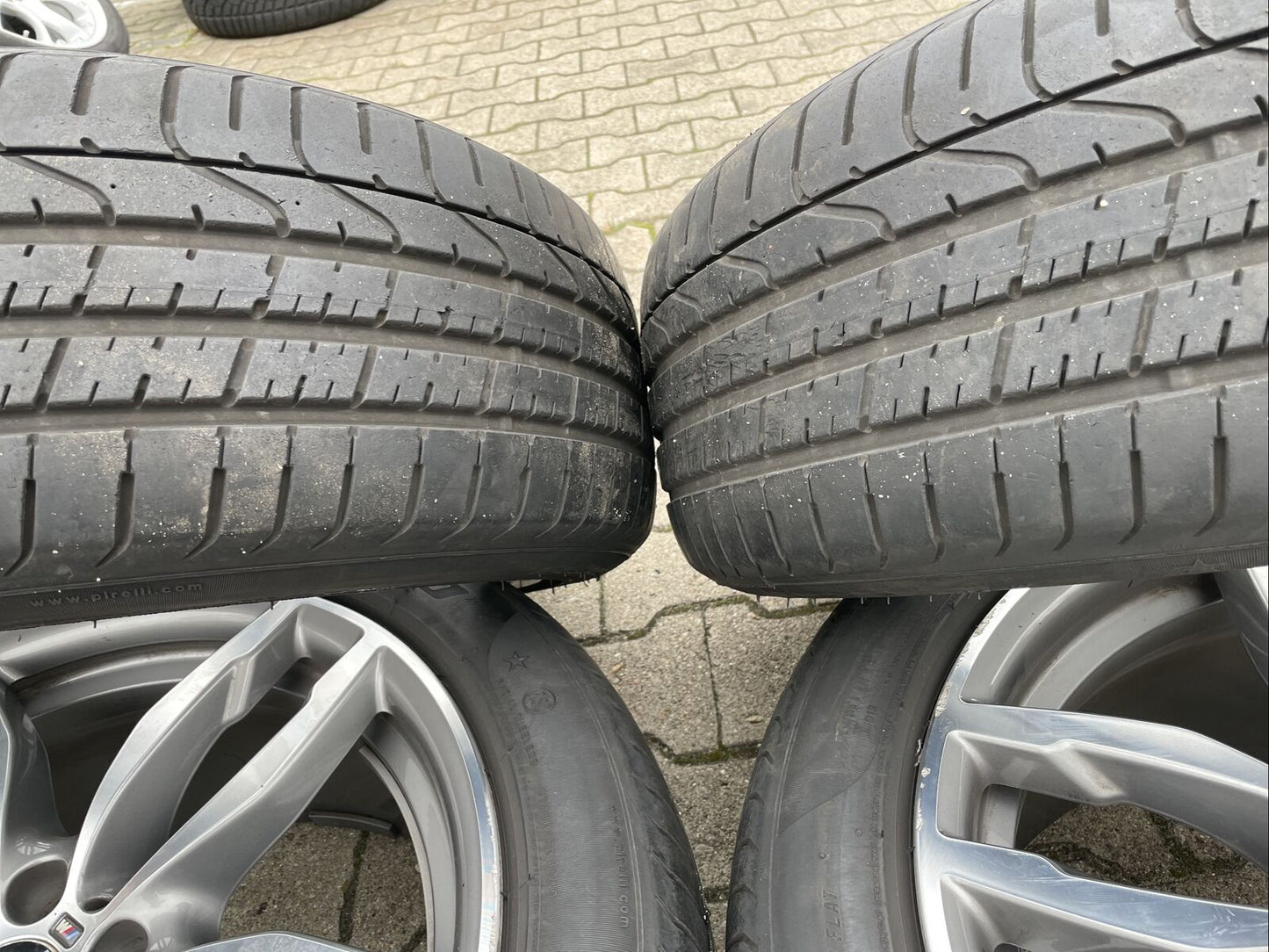BMW X3 F25 X4 F26 M PAKET M622 ALUFELGEN SOMMERREIFEN 245 & 275 PIRELLI 7849661