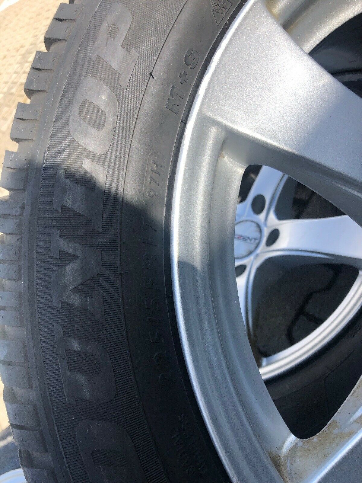 BMW F10 F11 ALUFELGEN Winterreifen 225 55 R17 97H RSC DUNLOP SP WINTER KBA 47702