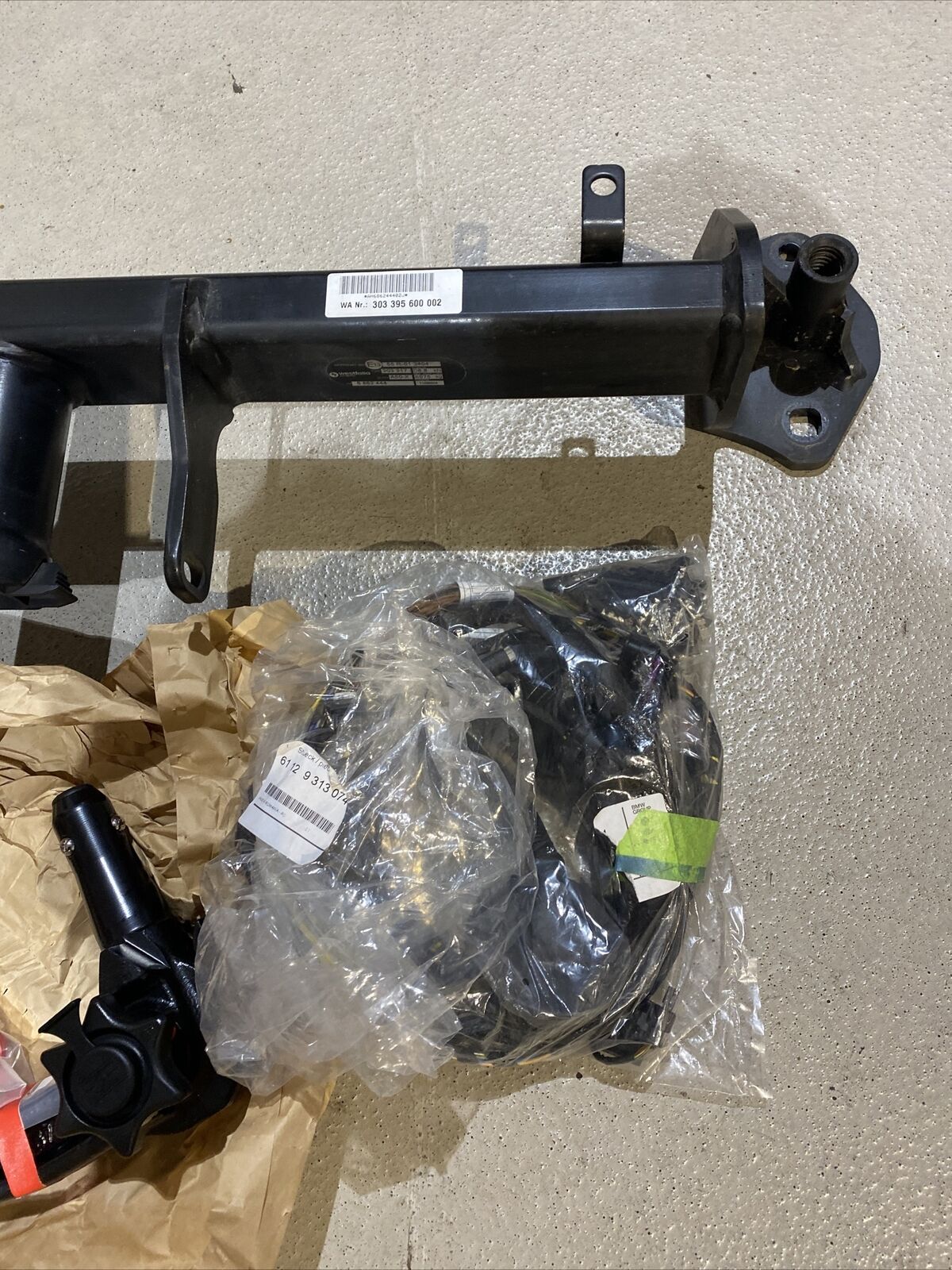 BMW F20 F21 ANHÄNGERKUPPLUNG abnehmbar QUERTRÄGER 6874227 Kabelsatz NEU 9313074