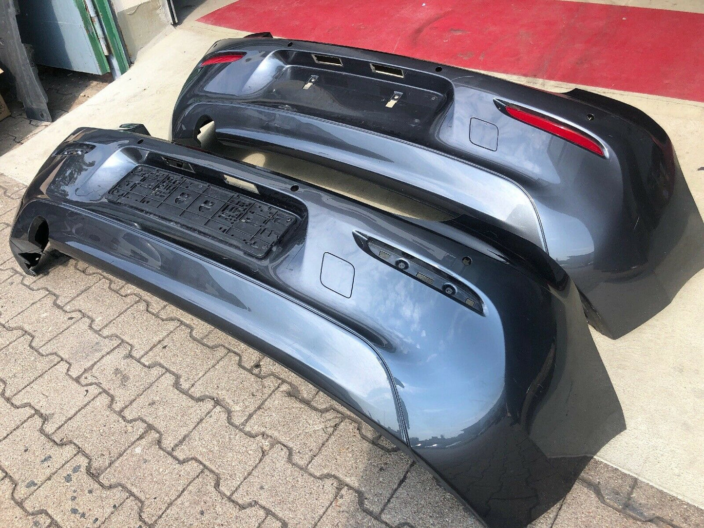 1x Original BMW F20 F21 LCI Stoßstange Facelift m PDC MINERALGRAU Basis