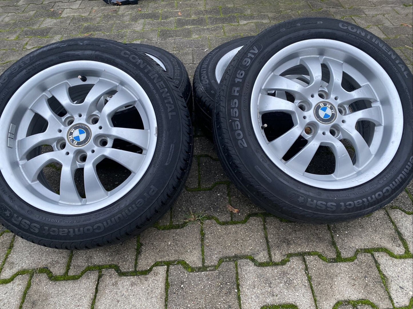 BMW E90 E91 Alufelgen Styling 154 Sommerreifen 6775593 RSC 205 55 R16 91V Conti
