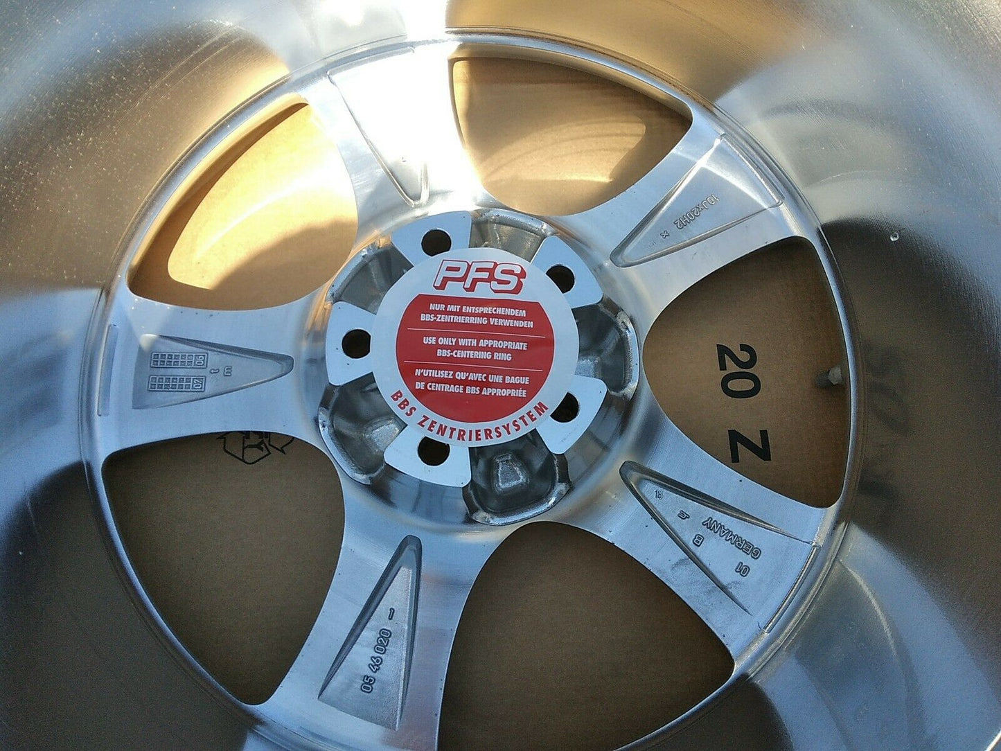 4x NEUE BMW BBS AIR X5 E53 E70 X3 E83 Alufelgen AI 002 10J 20Zoll ET35 - 0546020