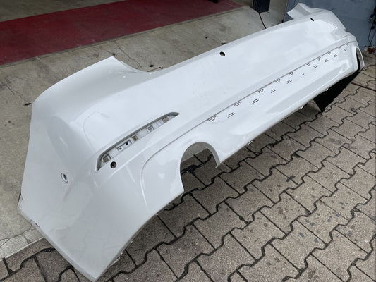 BMW G30 LIMOUSINE Basis Stoßstange PDC PARKASSISTENT HINTEN MINERALWEISS 7387294