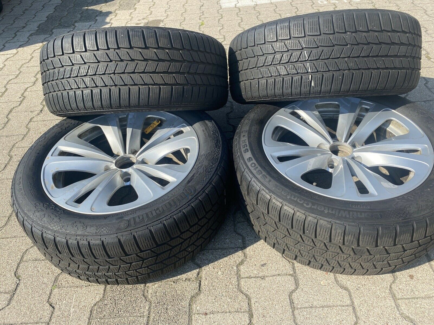 BMW F07 F01 F12 F06 Alufelgen Styling 234 Winterreifen CONTINENTAL RSC 6775403