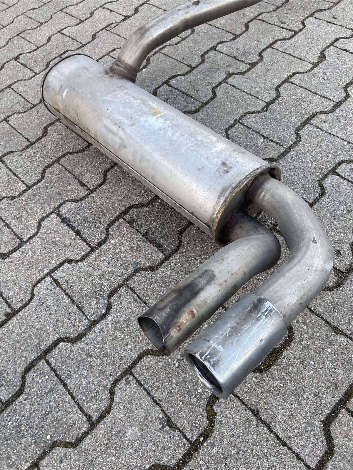 Original BMW F30 F31 Auspuff Endschalldämpfer Auspuffanlage 8578011